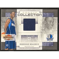 Rodrigue Beaubois 2009-10 Panini Threads Rookie Collection Materials 172/250