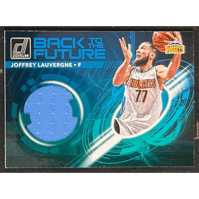 Joffrey Lauvergne 2017-18 Donruss Back to the Future Materials
