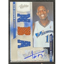 Kevin Seraphin 2010-11 Absolute Memorabilia rookie jersey auto 234/249