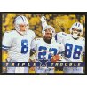 Smith / Aikman / Irvin 1996 Pinnacle Zenith triple double