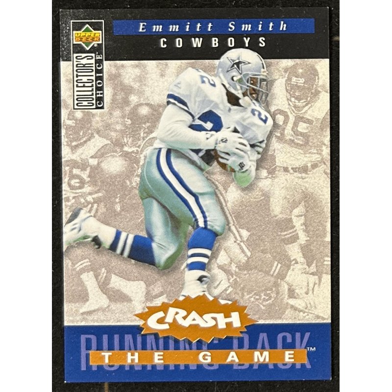 Emmitt Smith 1994 Collector's Choice Crash the Game Bronze Redemption C15