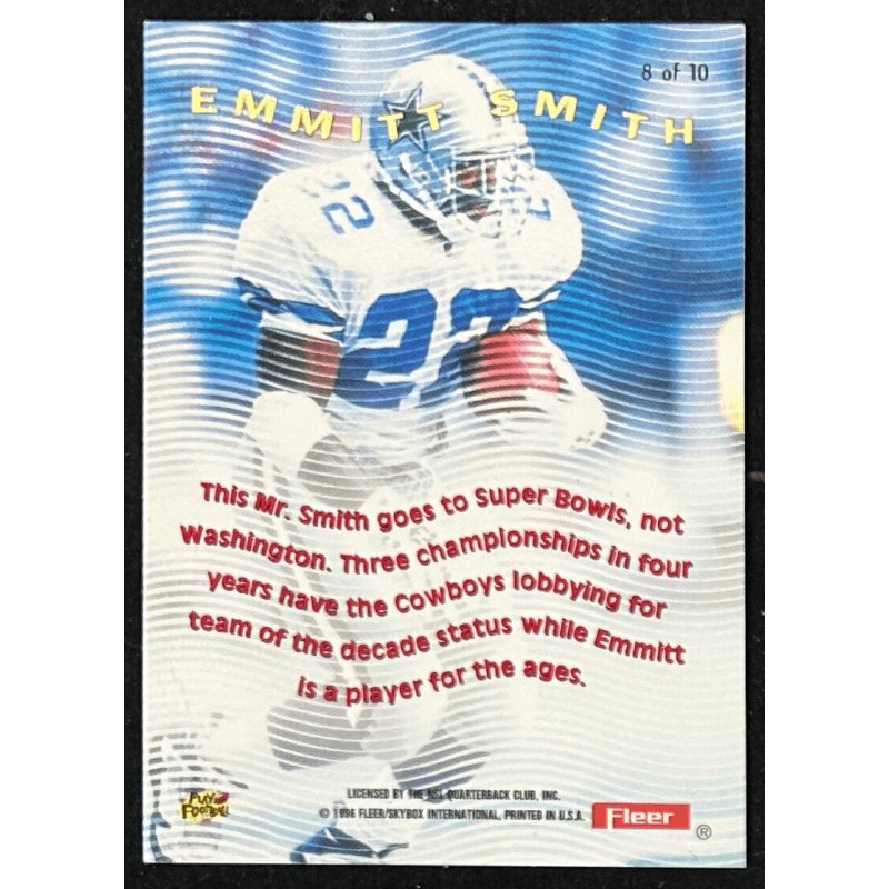 Emmitt Smith 1996 Ultra Pulsating 8