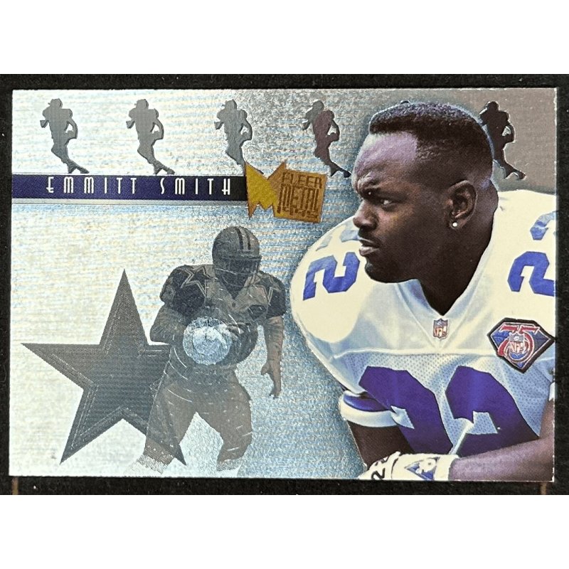 Emmitt Smith 1995 Metal Platinum Portraits 10