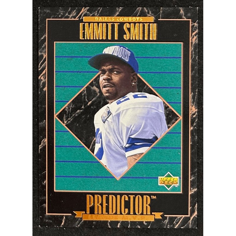 Emmitt Smith 1995 Upper Deck Predictor Award Winners Prizes HP6
