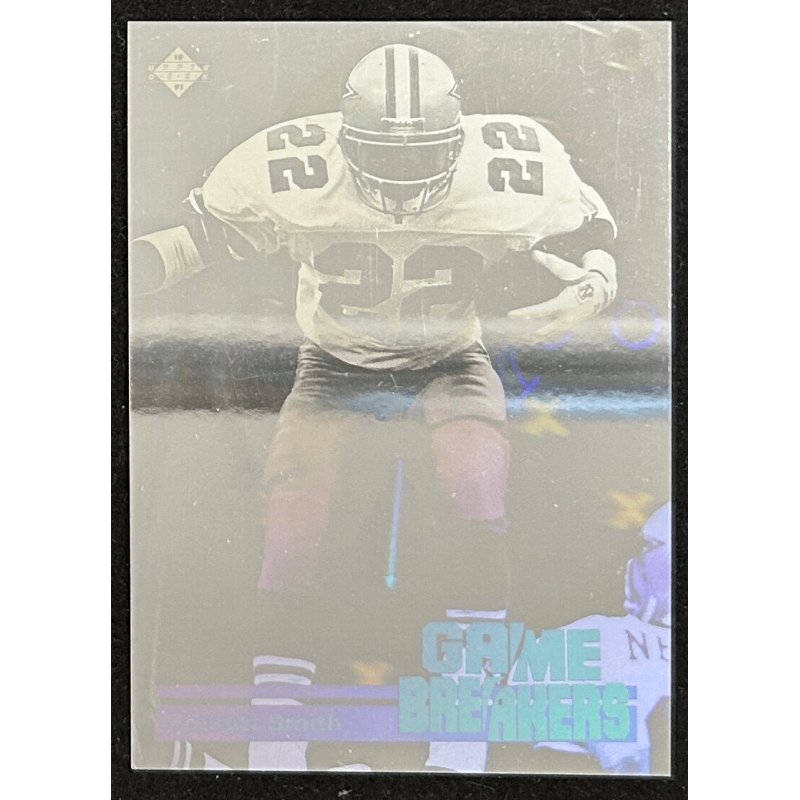 Emmitt Smith 1991 Upper Deck Game Breaker Holograms GB5