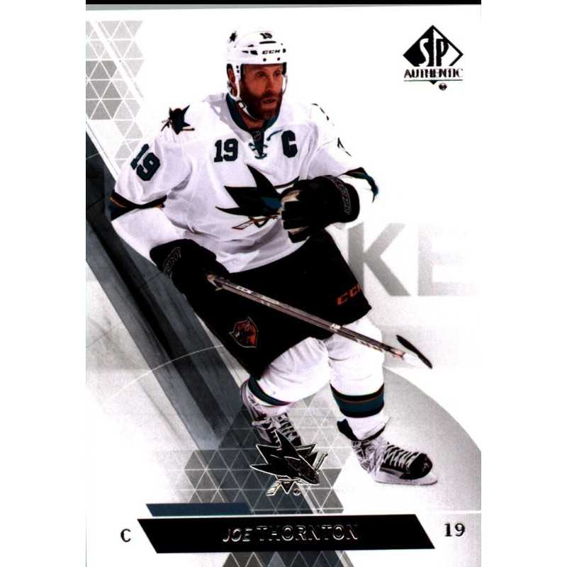 JOE THORNTON 2013-14 UD SP AUTHENTIC