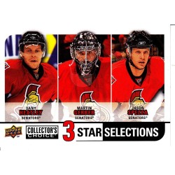 HEATLEY / GERBER / SPEZZA 2008-09 UD CHOICE " 3 STAR SELECTIONS "