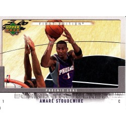 AMAR'E STOUDEMIRE 2007 UD FIRST EDITION " BEHIND THE GLASS "