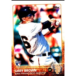 GARY BROWN 2015 TOPPS ROOKIE