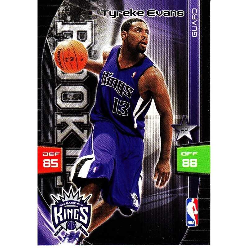 TYREKE EVANS 2009-10 PANINI ADRENALYN XL ROOKIE