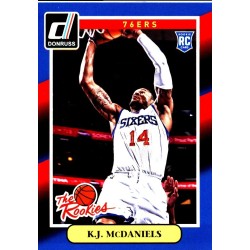 K.J McDANIELS 2014-15 DONRUSS ROOKIE