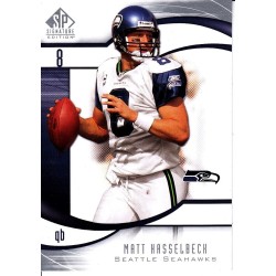 MATT HASSELBECK 2009 UD SP SIGNATURE EDITION