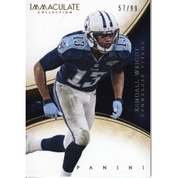 KENDALL WRIGHT 2014 IMMACULATE /99