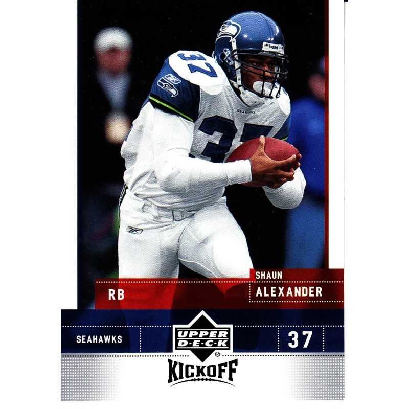 SHAUN ALEXANDER 2005 UPPER DECK KICKOFF