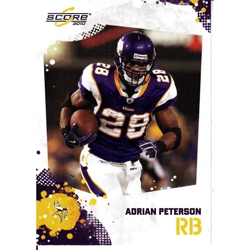 ADRIAN PETERSON 2010 SCORE