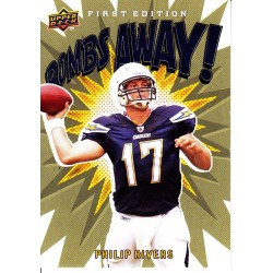 PHILIP RIVERS 2009 UD FIRST EDITION " BOMBS AWAY "