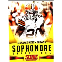 TERRANCE WEST 2015 SCORE " SOPHOMORE SELECTIONS " GOLD