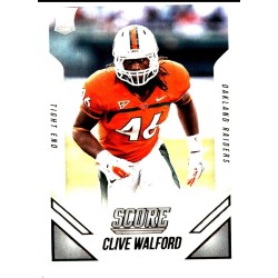 CLIVE WALFORD 2015 SCORE ROOKIE