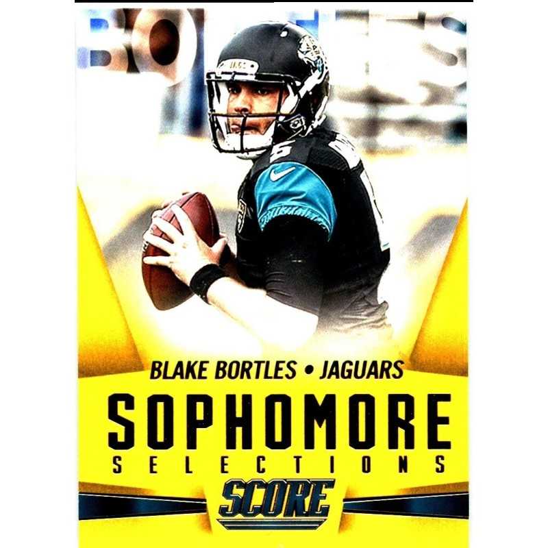 BLAKE BORTLES 2015 SCORE " SOPHOMORE SELECTIONS " GOLD