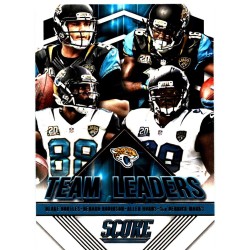 ACKSONVILLE JAGUARS 2015 SCORE " TEAM LEADERS "