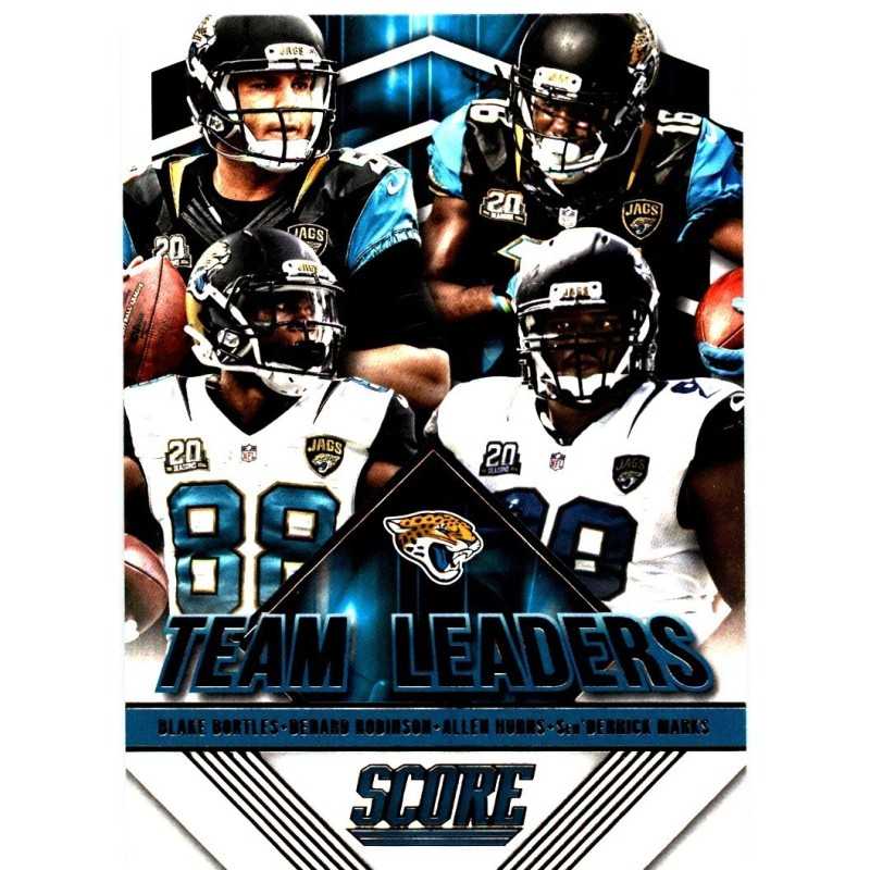 ACKSONVILLE JAGUARS 2015 SCORE " TEAM LEADERS "