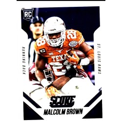 MALCOLM BROWN 2015 SCORE ROOKIE