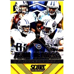 TENNESSEE TITANS 2015 SCORE " TEAM LEADERS " GOLD