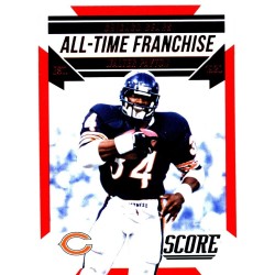 WALTER PAYTON 2015 SCORE " ALL-TIME FRANCHISE " RED