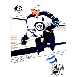 BLAKE WHEELER 2014-15 SP AUTHENTIC