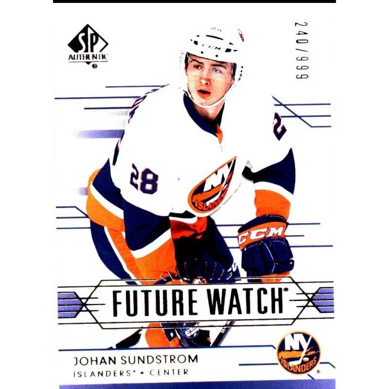 OHAN SUNDSTROM 2014-15 SP AUTHENTIC " FUTURE WATCH " /999