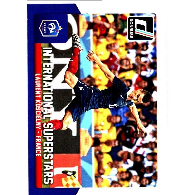 LAURENT KOSCIELNY 2015 DONRUSS SOCCER " INTERNATIONAL SUPERSTARS "